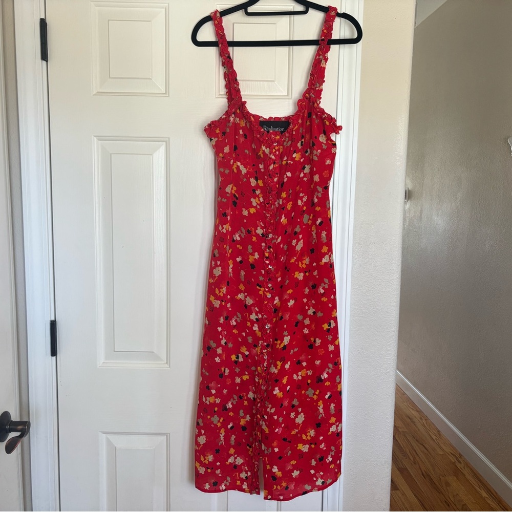 Realisation Par The Juliet in Rouge Fleur Dress